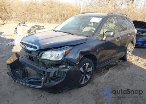 2018 Subaru Forester 2.5I Premium from USA, damaged, VIN JF2SJAEC6JH579840